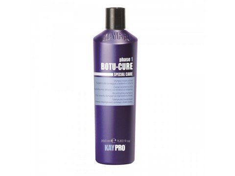 KAY PRO BOTU CURE šampūnas stipriai pažeistiems, linkusiems lūžinėti plaukams, 350 ml. KAY PRO BOTU CURE šampūnas stipriai pažeistiems, linkusiems lūžinėti plaukams, 350 ml.